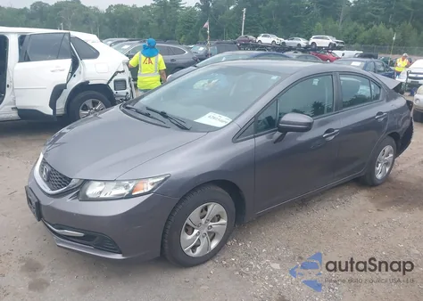 2015 Honda Civic Lx z USA, uszkodzony, nr VIN 19XFB2F54FE278970